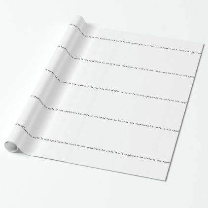 Italian-Sword Wrapping Paper