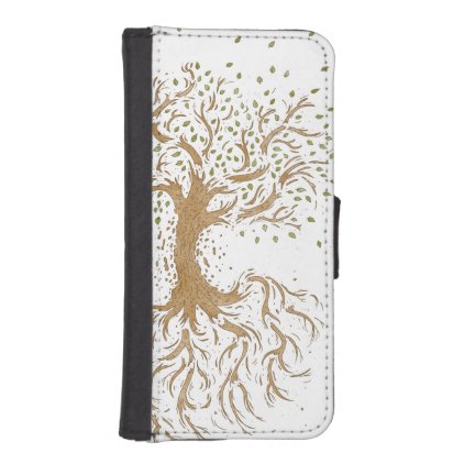 In Pieces Wallet Phone Case For iPhone SE/5/5s
