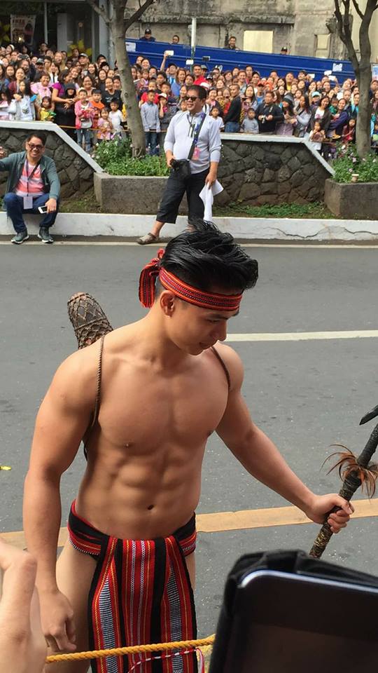 These Panagbenga Hunks Who Have Nothing On But 'Bahag' Just Turned Freezing Baguio Into A Fiery Town!