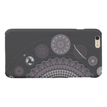 The planets glossy iPhone 6 plus case