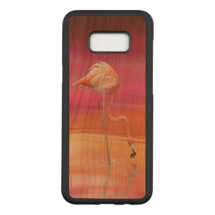 Flamingo acrobat carved samsung galaxy s8+ case
