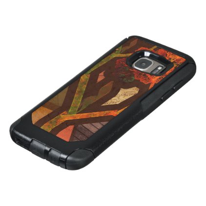 Beautiful Fractal Collage of an Origami Autumn OtterBox Samsung Galaxy S7 Case