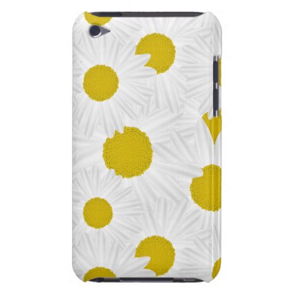 Summer colorful pattern purple marguerite iPod touch case