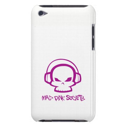 Mad Pink Society Ipod Touch case
