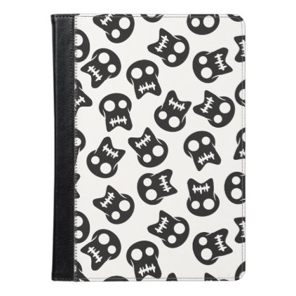 Comic Skull black pattern iPad Air Case