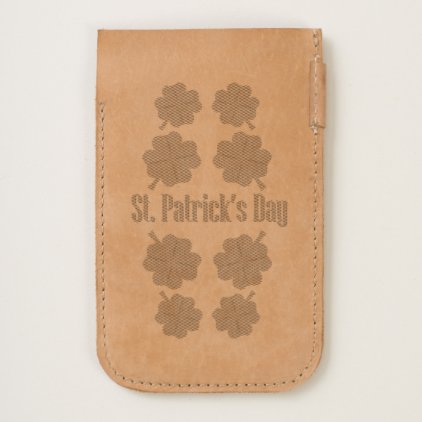 St. Patrick's Day with clover iPhone 6/6S Case