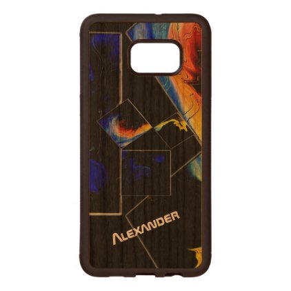 The 47th Problem of Euclid (Cosmic) Wood Samsung Galaxy S6 Edge Case