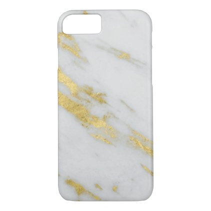 Yellow Gold Marble Shimmer Phone Case