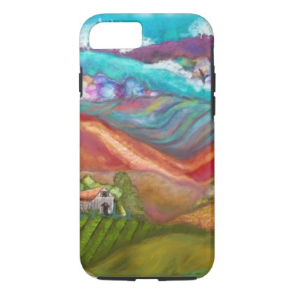 Countryside Collage iPhone case