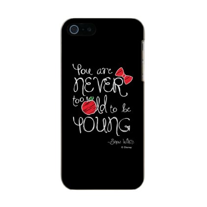 Snow White | You Are Never To Old To Be Young Metallic iPhone SE/5/5s Case
