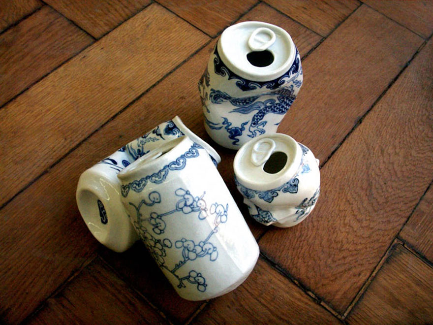 smashed-cans-sculptures-drinking-tea-lei-xue-5