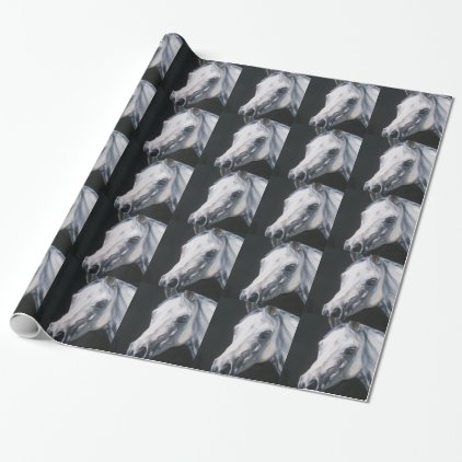 A White Horse Wrapping Paper