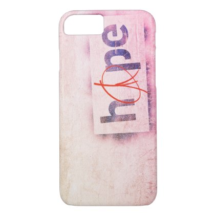 Hope and Peace Street Art iPhone 7 Case