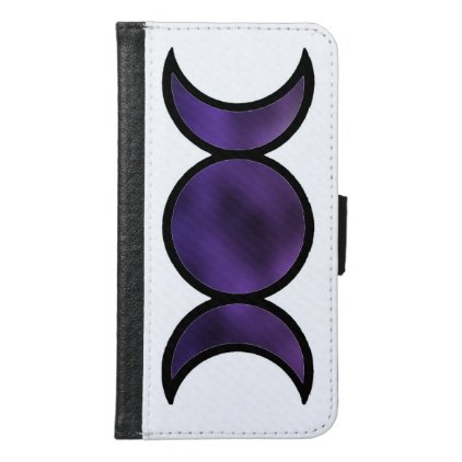 Purple Goddess Galaxy s6 Wallet Case