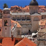 Fotos de Dubrovnik en Croacia, vista panoramica de la Ciudad Vieja vertical