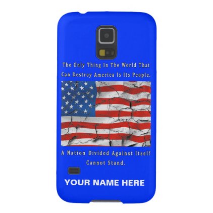A Nation Divided Galaxy S5 Case