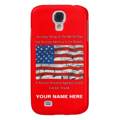 A Nation Divided Galaxy S4 Cover