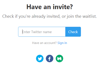Enter your Twitter handle to see if you're invited to the Refind desktop beta.