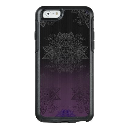 Purple to Black Fade Mehndi OtterBox iPhone 6/6s Case