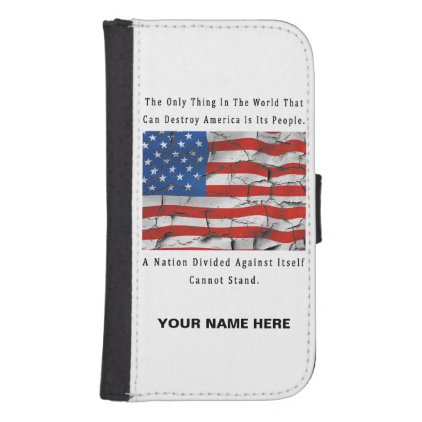 A Nation Divided Phone Wallet