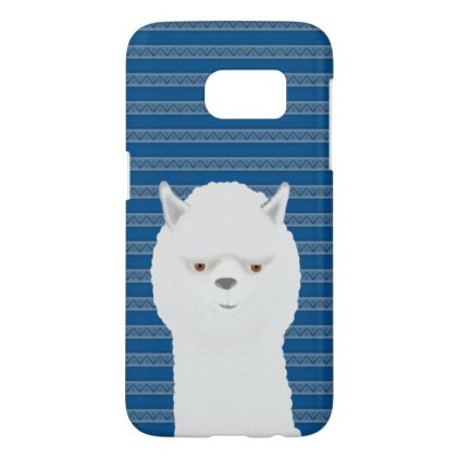 Alpaca Samsung Galaxy S7, Barely There Phone Case