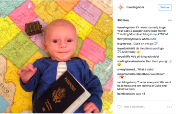 MAKEMONEYPJS gobaby baby passport
