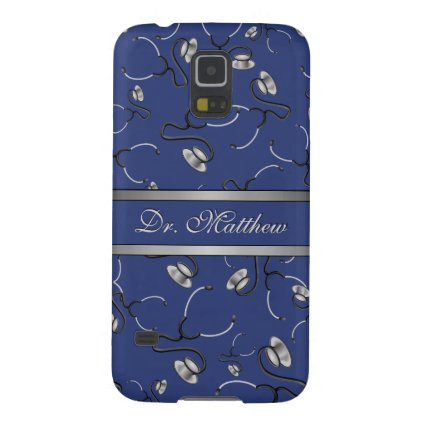 Medical, Nurse, Doctor themed stethoscopes, Name Case For Galaxy S5