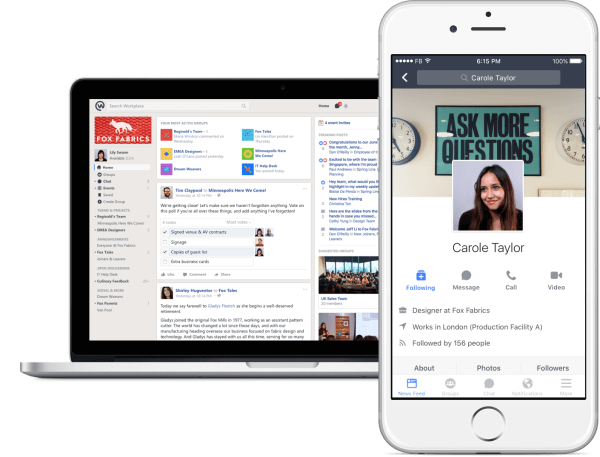 Facebook is introducing a free version of Workplace, its social networking tool for workers to chat and collaborate.