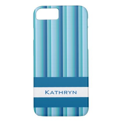 Beautiful Shades of Blue iPhone 7 Case