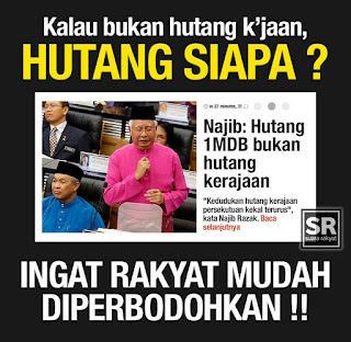 1MDB masih tanggung hutang lebih RM39 bilion...