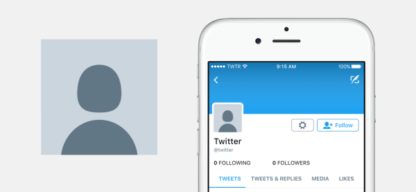 Twitter revealed a new default profile photo for new accounts.