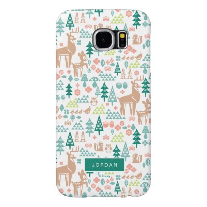 Bambi and Woodland Friends Pattern Samsung Galaxy S6 Case