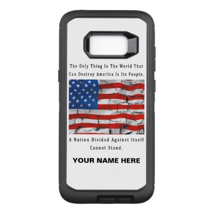A Nation Divided OtterBox Defender Samsung Galaxy S8+ Case