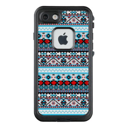 Cute colorful navajo patterns LifeProof® FRĒ® iPhone 7 case