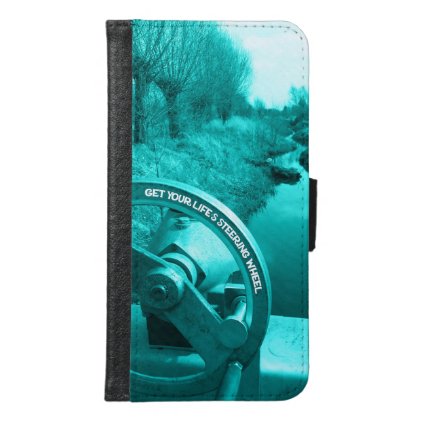 get your life's steering wheel advice of life wallet phone case for samsung galaxy s6