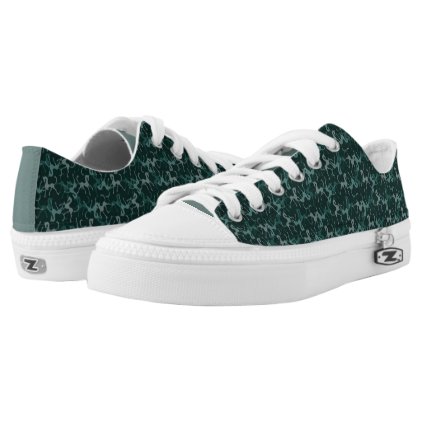 Tritty Foxtrotter Greens Low-Top Sneakers