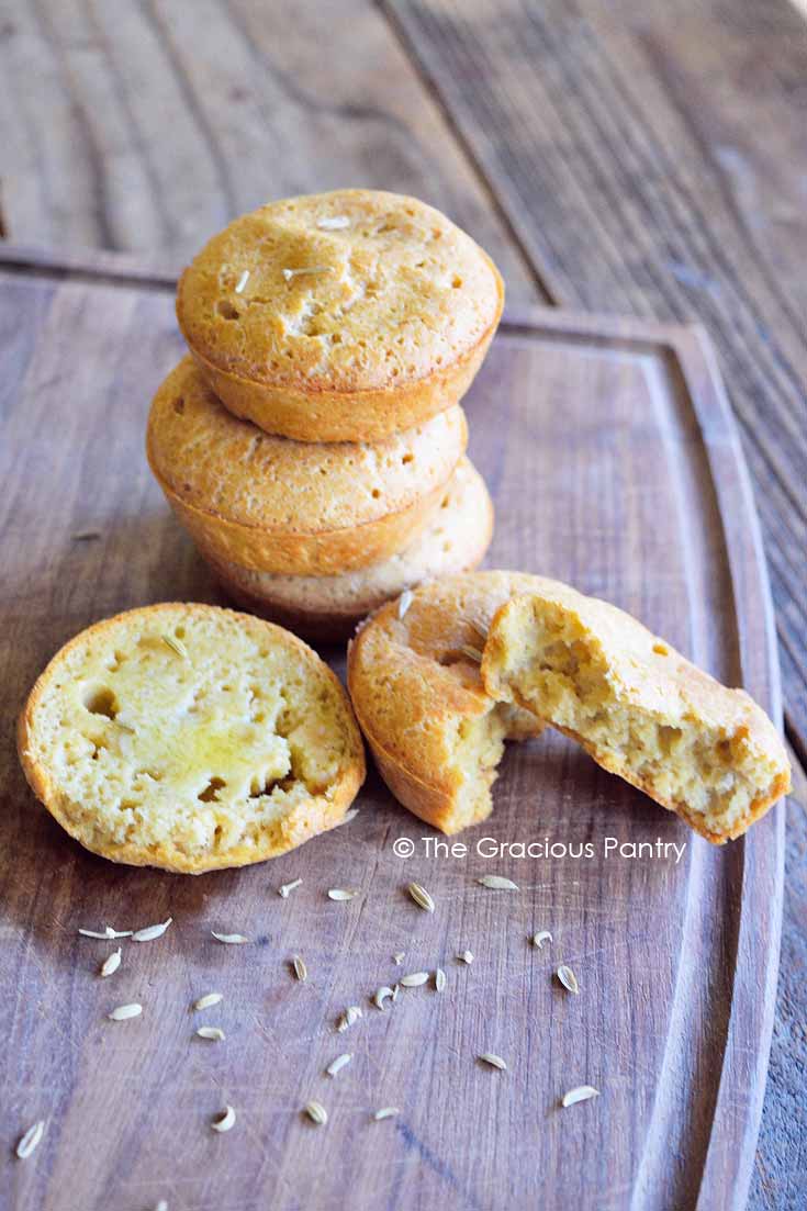 Clean Eating Almond And Fennel Muffins Recipe