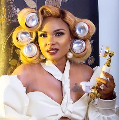 Iyabo Ojo counts down to 40th birthday with stunning cleavage baring photo