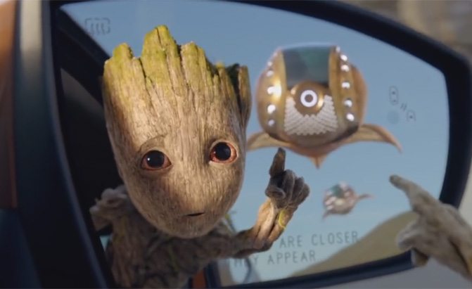 Baby Groot Helps Promote Ford’s Baby SUV