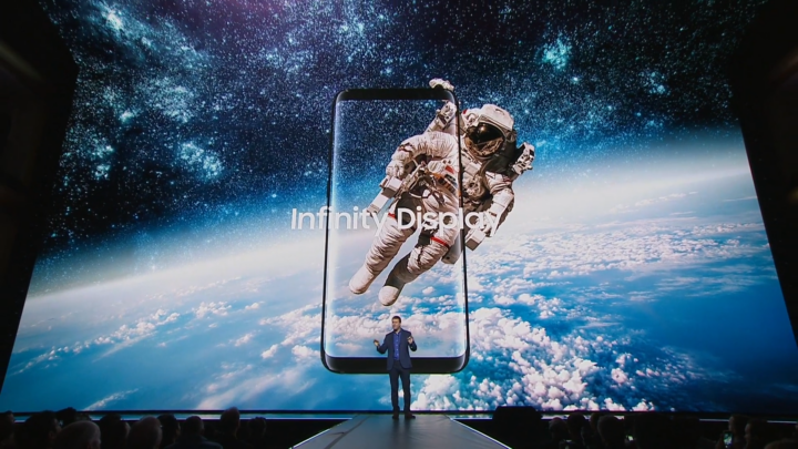 Galaxy S8 S8 plus Infinity Display