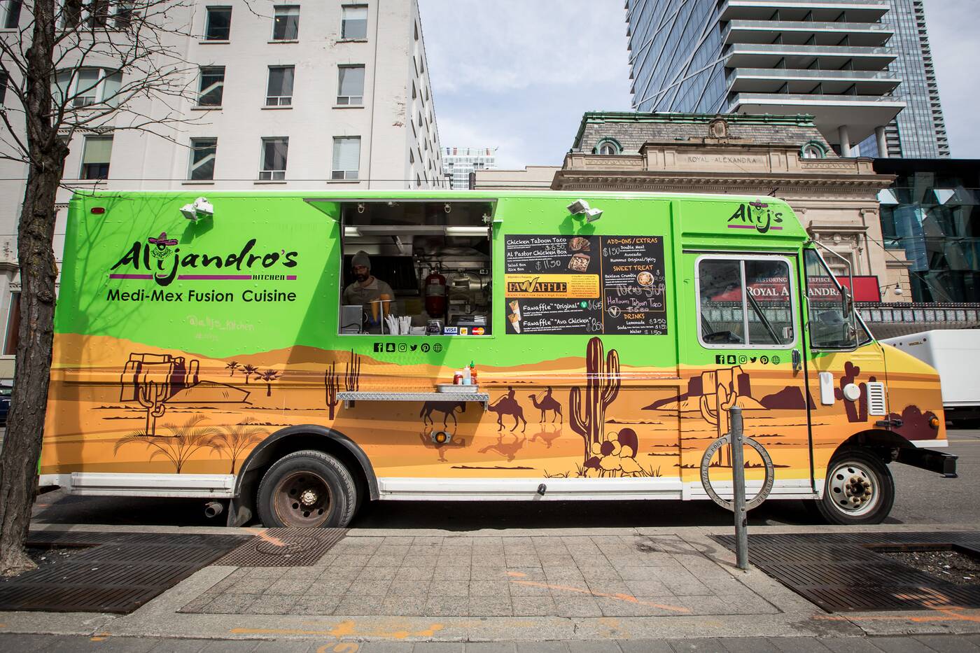 Alijandros Kitchen food truck Toronto