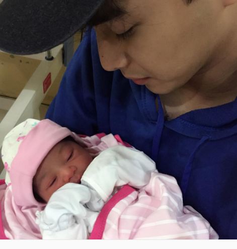 PBB Housemate McCoy de Leon Shares His Newborn Baby Sister And She is So Cute!