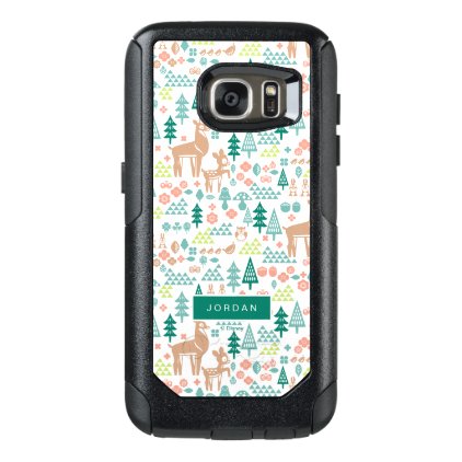 Bambi and Woodland Friends Pattern OtterBox Samsung Galaxy S7 Case