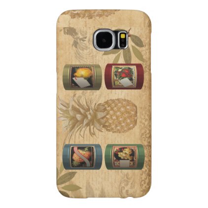 Canned fruit pineapple samsung galaxy s6 case