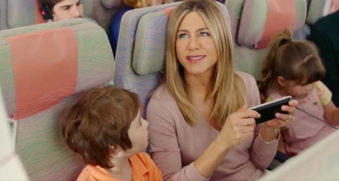Arab Airlines Fight Electronics Ban With Humor And Jennifer Aniston
