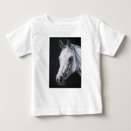 A White Horse Baby T-Shirt