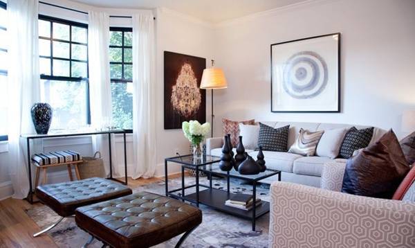 trang trí phòng khách, bí quyết trang trí để phòng khách rộng hơn, thiết kế phòng khách