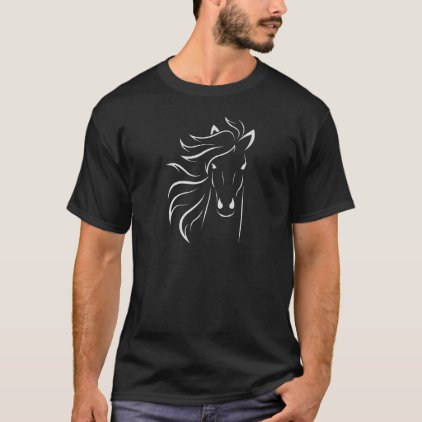 Beautiful Horse with Glamorous Mane T-Shirt