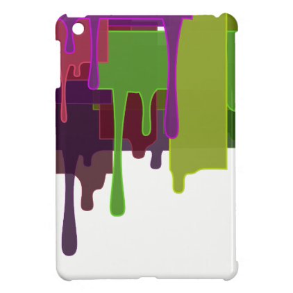 Color Blocks Melting iPad Mini Cases