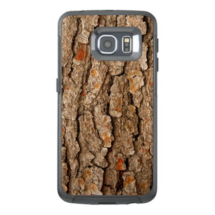 Pine Tree Bark Texture OtterBox Samsung Galaxy S6 Edge Case